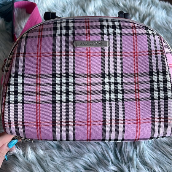 Luca Vergani Cosmetic Case Pink Plad - Picture 2 of 6